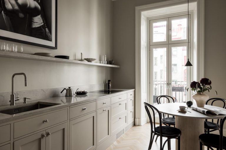 Køkken i shaker-stil